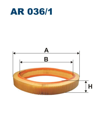 Filtr powietrza  AR036/1 