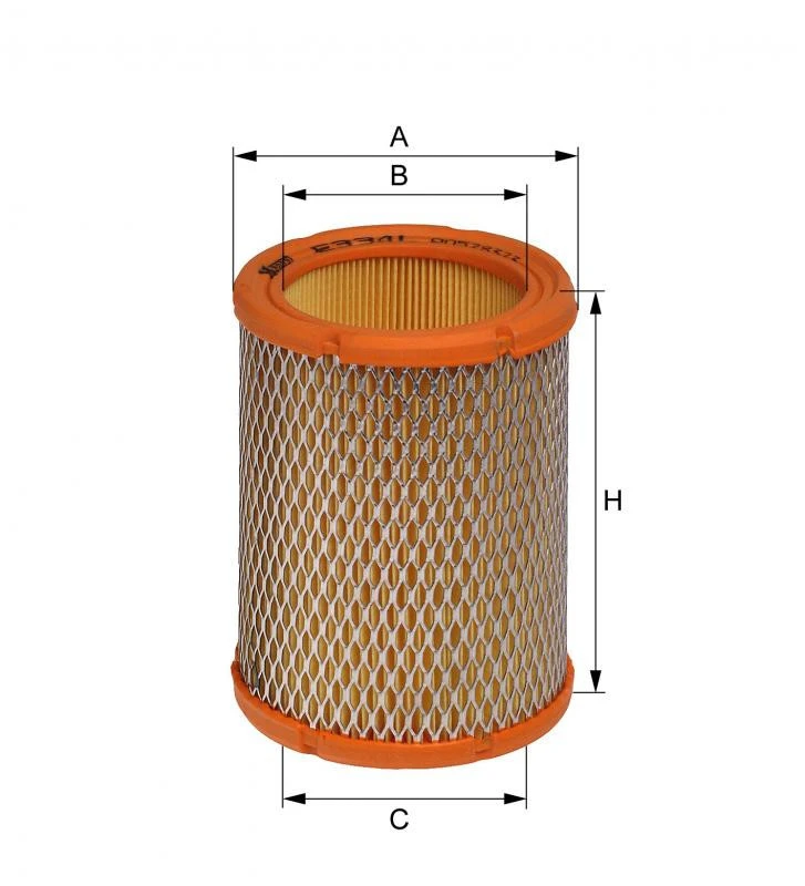 Filtr powietrza  E334L 