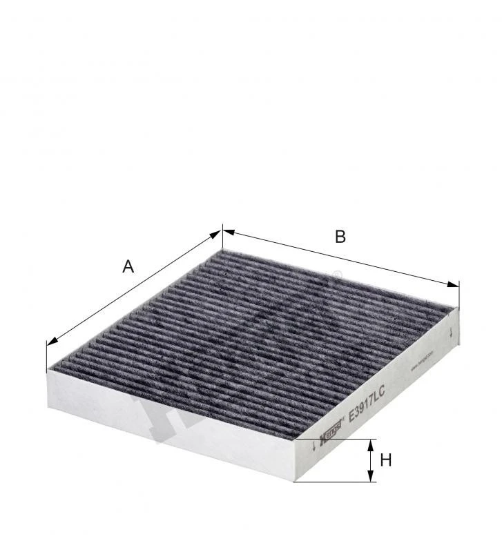 Filtr kabiny  E3917LC 