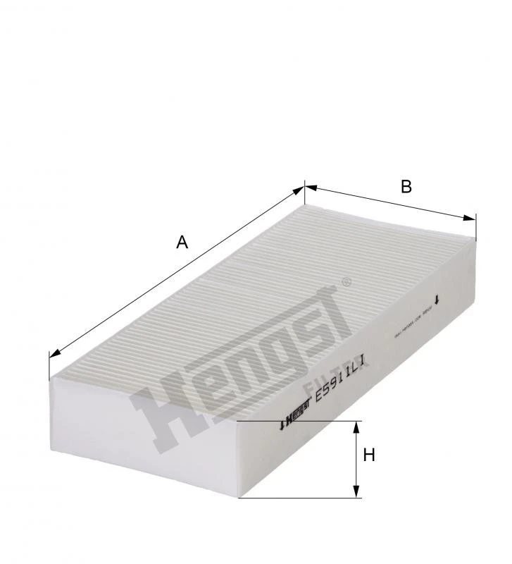 Filtr kabiny  E5911LI 