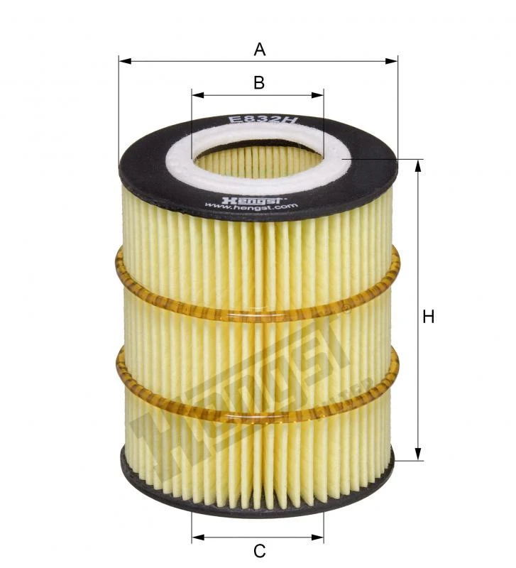 Filtr oleju  E832HD317 