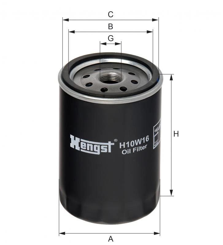 Filtr hydrauliczny  H10W16 