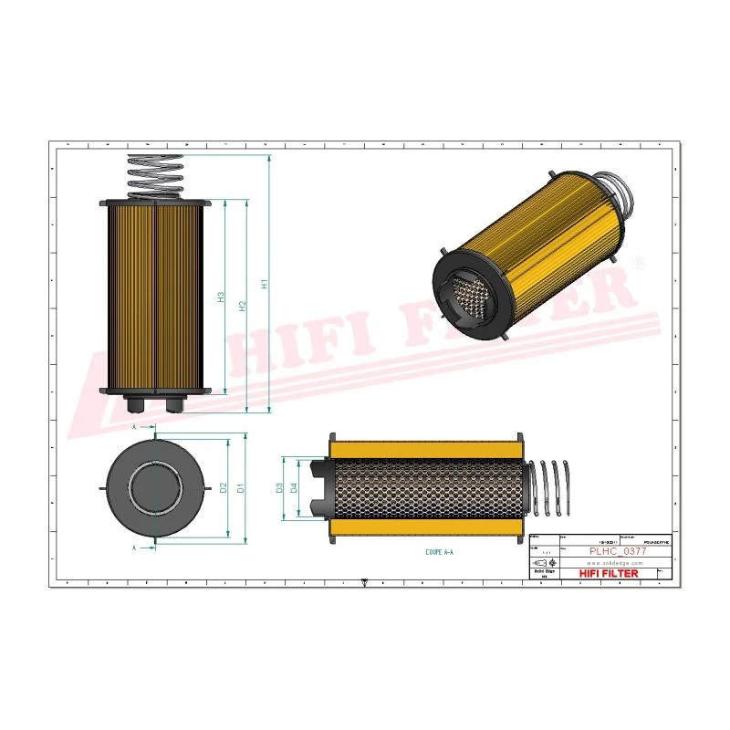 Filtr hydrauliczny  SH 66209 