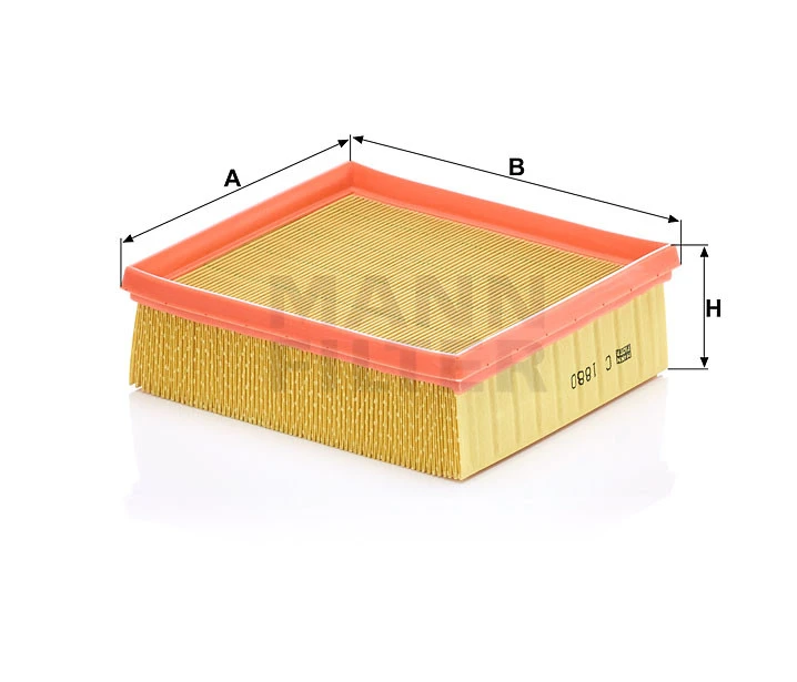Filtr powietrza  C1880 