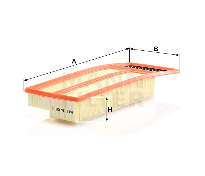 Filtr powietrza  C 36006/1 