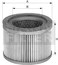 Filtr powietrza  C 715 