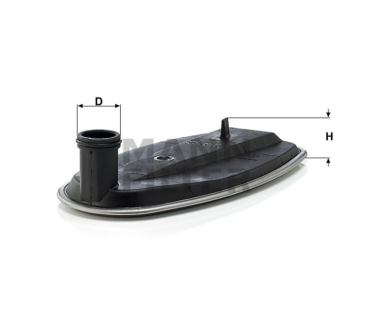 Filtr hydrauliczny (zestaw) przekładnia hydrauliczna/automatyczna H 182 KIT 