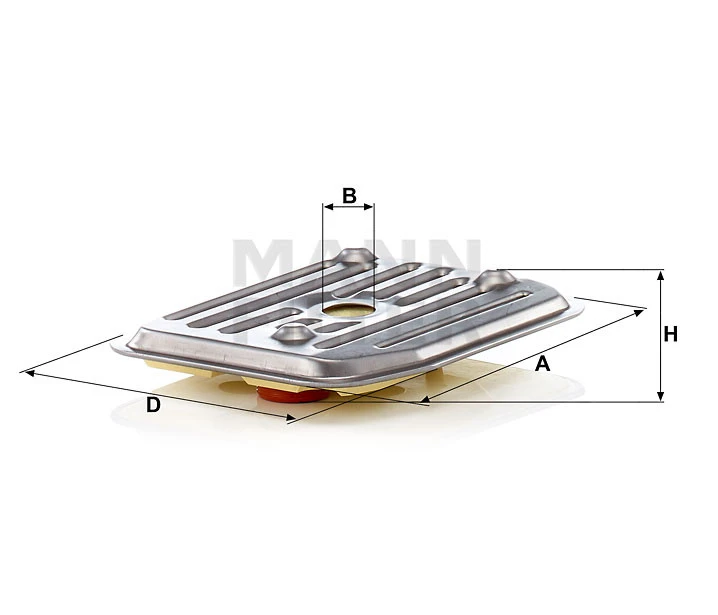 Filtr hydrauliczny (zestaw) przekładnia hydrauliczna/automatyczna H 2019KIT 