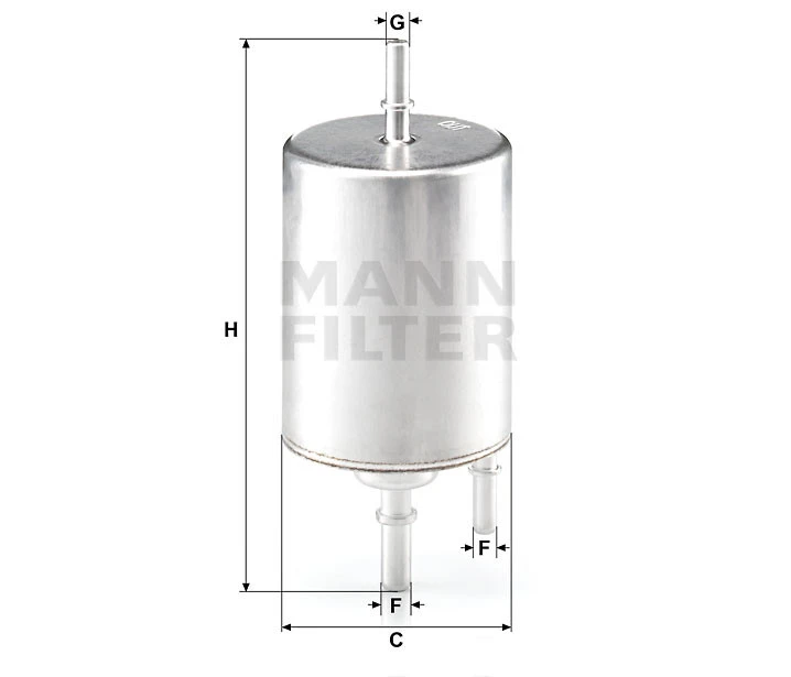 Filtr paliwa  WK 720/4 