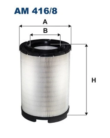 Filtr powietrza  AM416/8