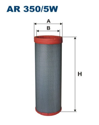 Filtr powietrza  AR350/5W