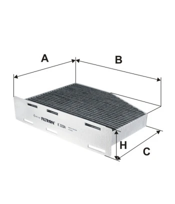 Wkład filtra kabiny  K1111A
