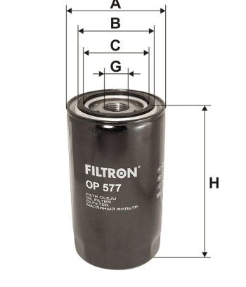 Filtr oleju  OP577