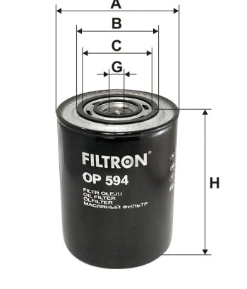 Filtr oleju  OP594