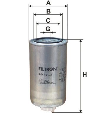 Filtr paliwa  PP879/5