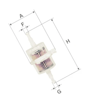 Filtr paliwa  PS822/1