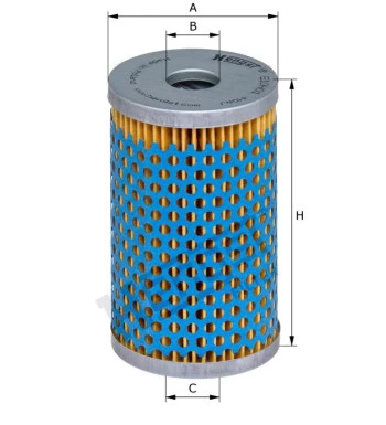 Filtr oleju  E10H01