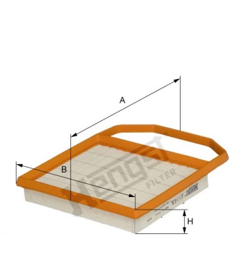 Filtr powietrza E1143L