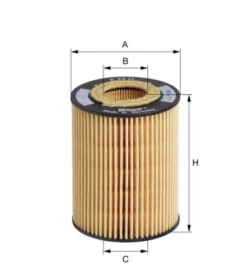 Filtr oleju  E22HD88