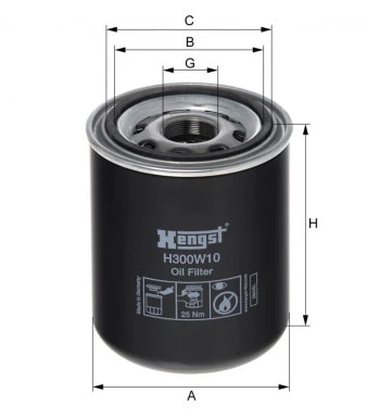 Filtr hydrauliczny  H300W10