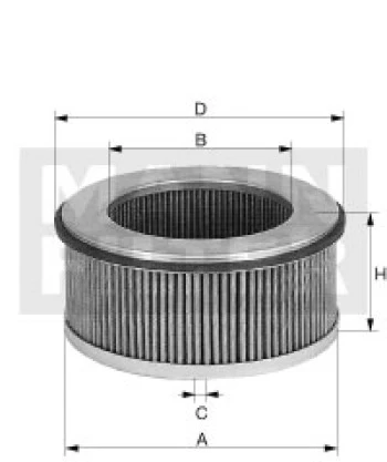 Filtr kabinowy  CU33128