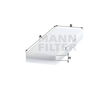 Filtr kabinowy CU4036