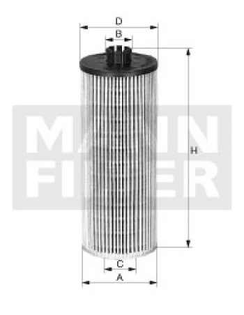 Filtr oleju  HU12122x