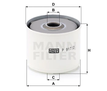 Filtr paliwa  P917/2X