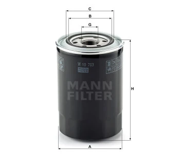 Filtr oleju W10703