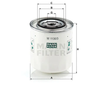 Filtr oleju  W1130/3