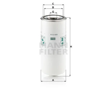 Filtr oleju  W13145/3