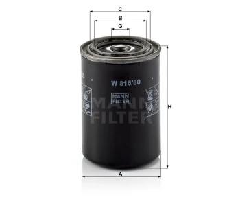 Filtr oleju  W816/80