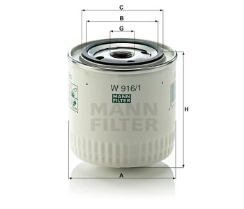 Filtr oleju  W916/1