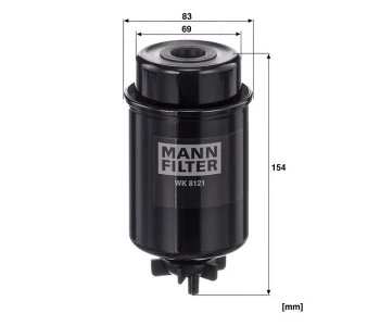 Filtr paliwa  WK8121