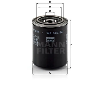 Filtr oleju  WP928/84