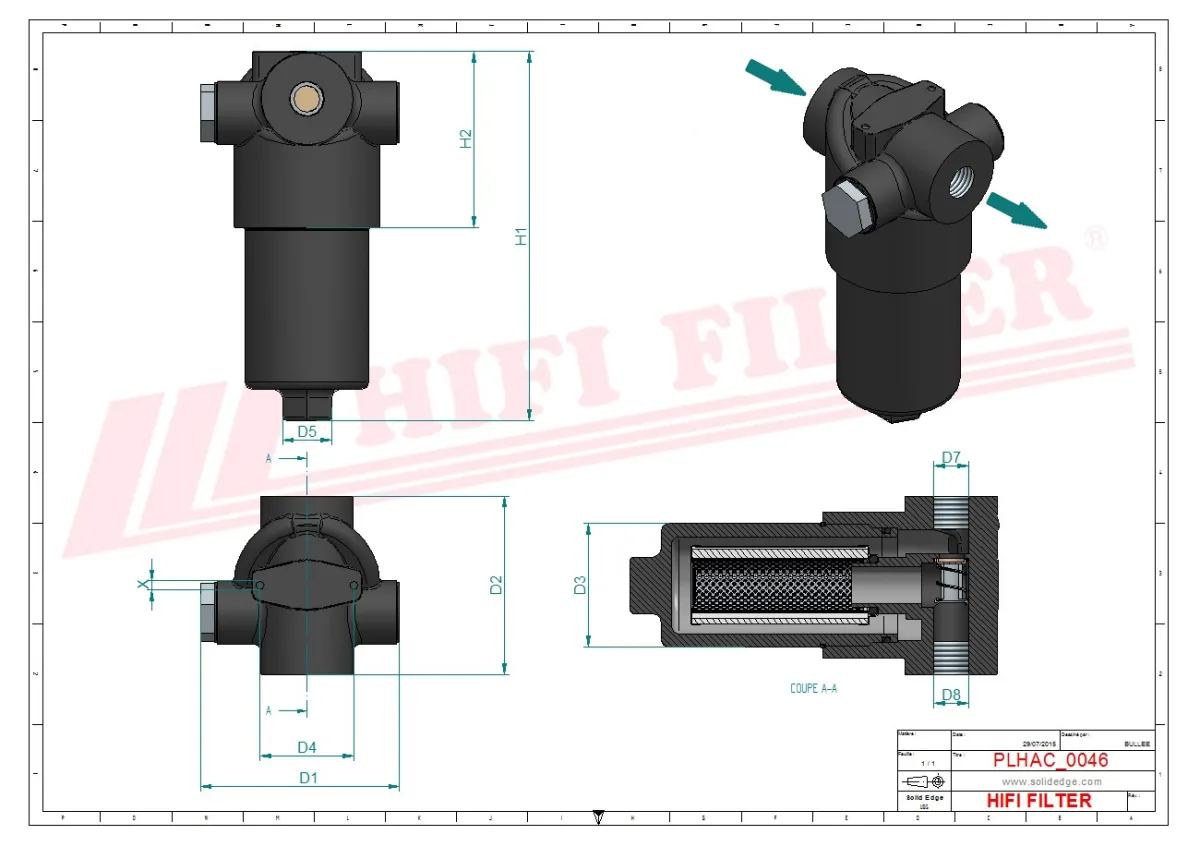 DPV07PLSBGF25D Hifi Filter