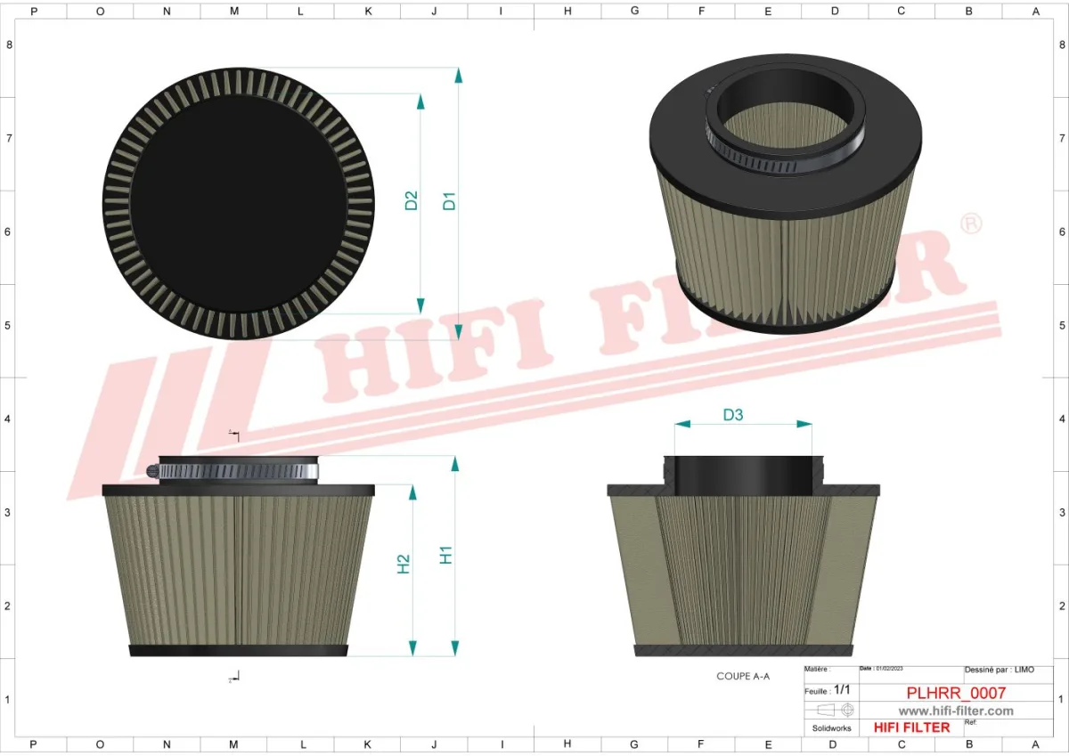 HR070003 Hifi Filter