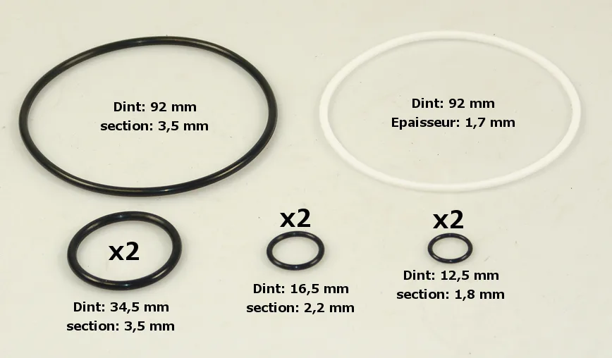 Rysunek techniczny Hifi Filter KJ30018