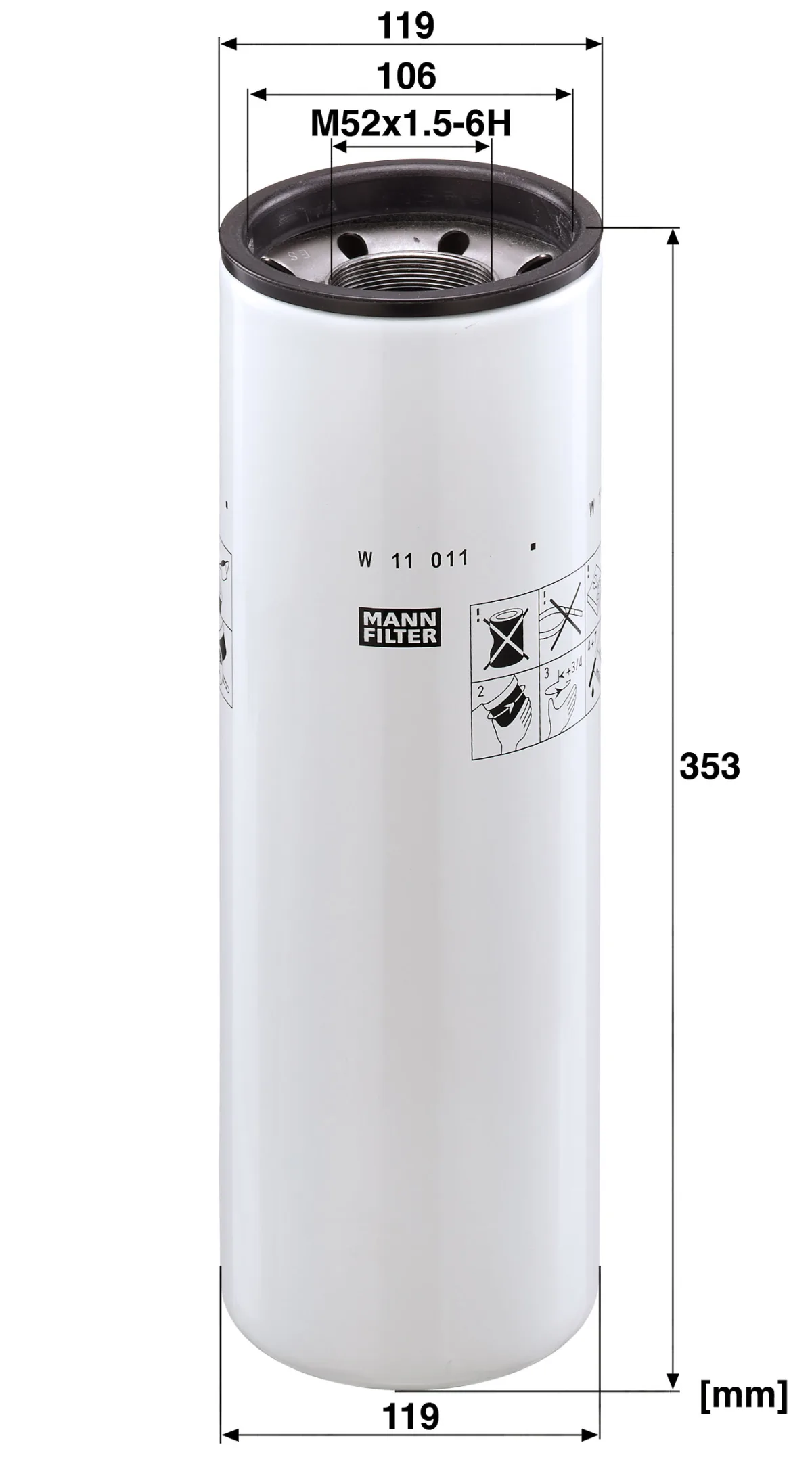 W11011 Mann Filter