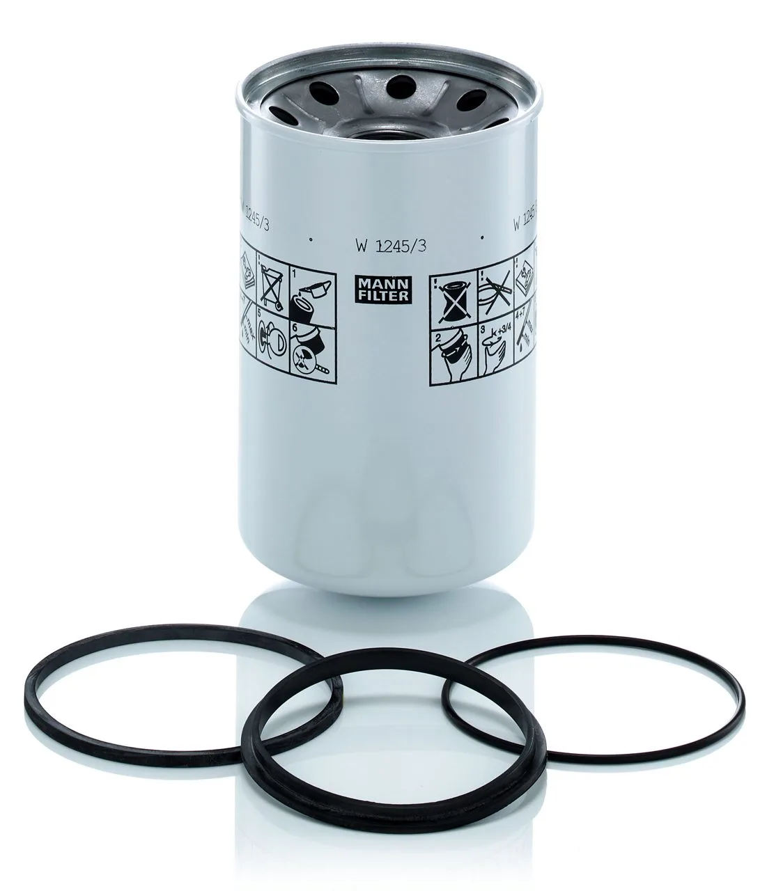 W1245/3x Mann Filter