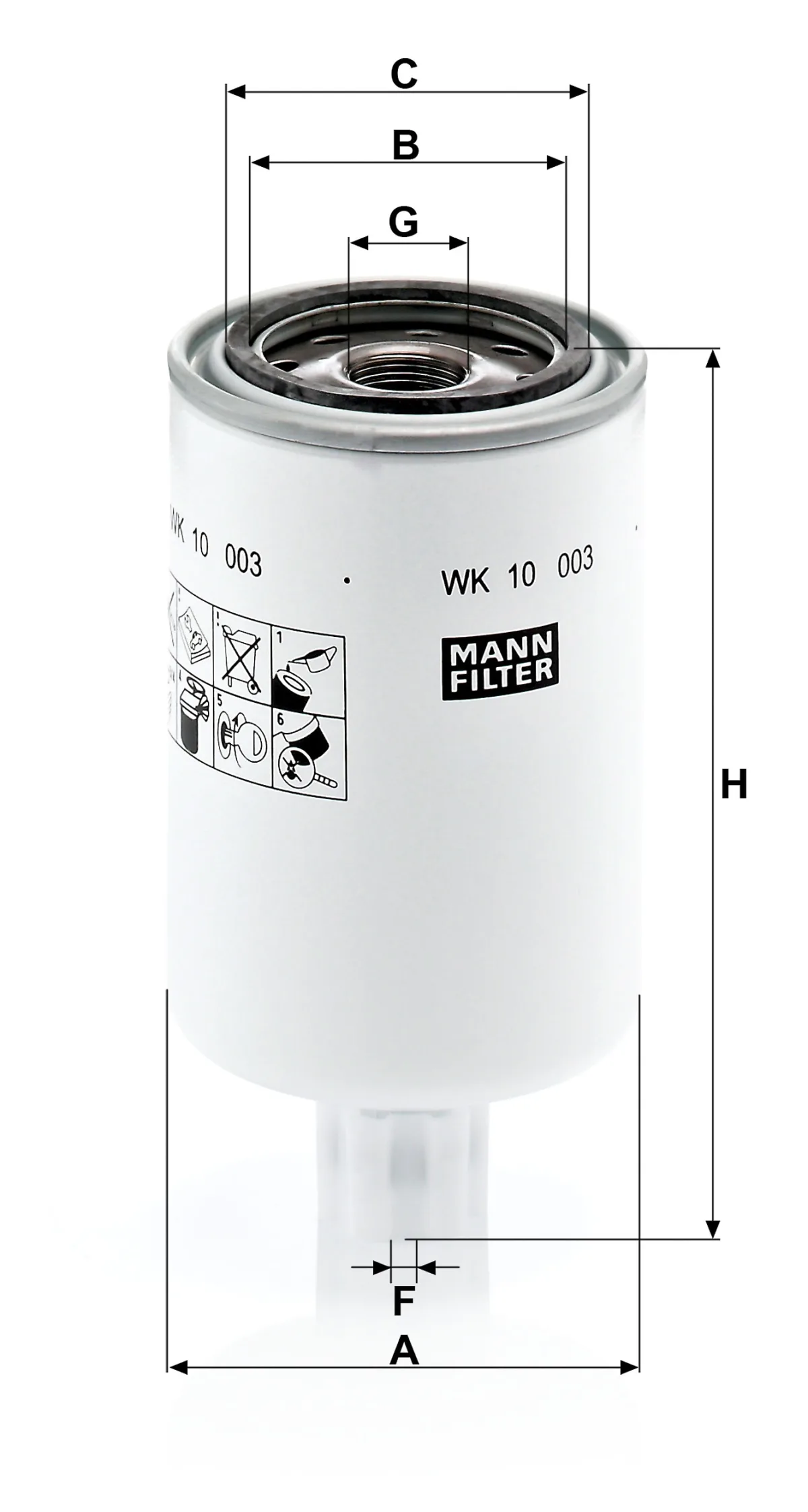 WK10003 Mann Filter
