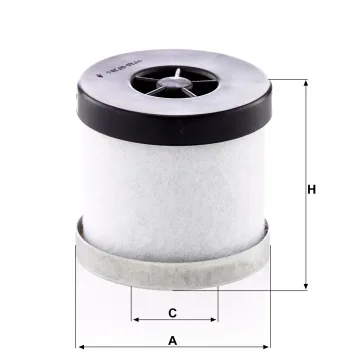Filtr powietrza Mann Filter 4900055451 — zdjęcie 2