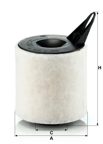 Filtr powietrza Mann Filter C1370 — zdjęcie 2