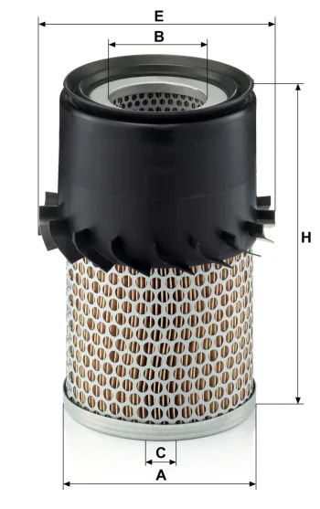 Filtr powietrza Mann Filter C14138/1 — zdjęcie 2