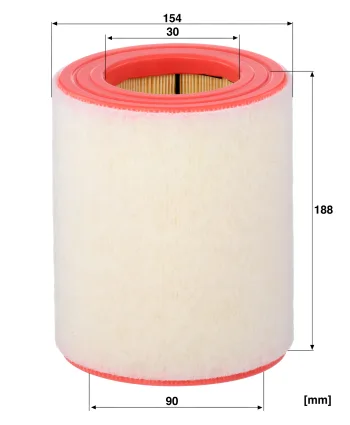 Filtr powietrza Mann Filter C16005 — zdjęcie 2