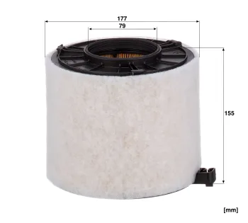Filtr powietrza Mann Filter C17011 — zdjęcie 2