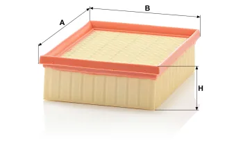 Filtr powietrza Mann Filter C2192 — zdjęcie 2
