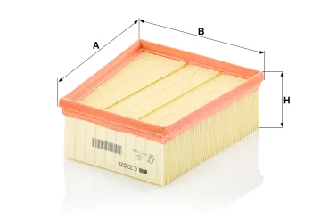 Filtr powietrza Mann Filter C22026 — zdjęcie 2