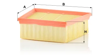 Filtr powietrza Mann Filter C22031 — zdjęcie 2