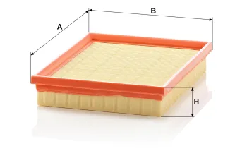 Filtr powietrza Mann Filter C2256 — zdjęcie 2